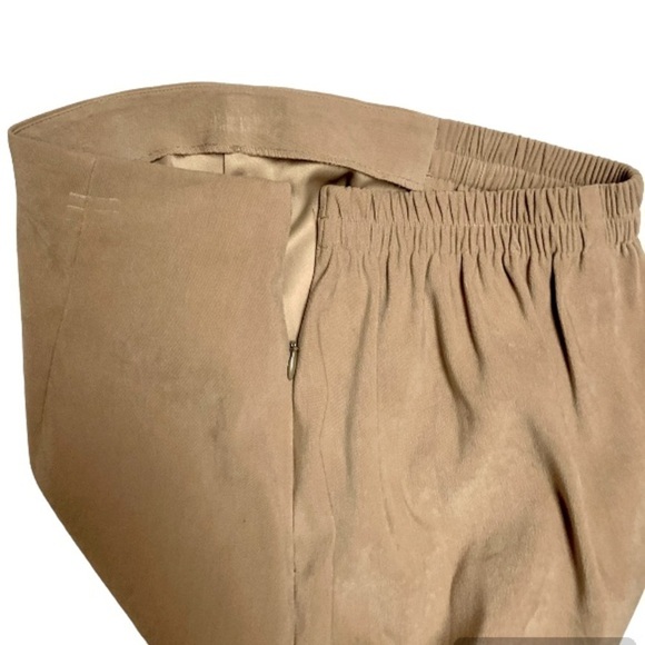 🌺LESLIE FAY VTG. 2-PIECE SHORT SLEEVE BLAZER/TOP WITH SCARF & SKIRT SET NWOT - Picture 9 of 16